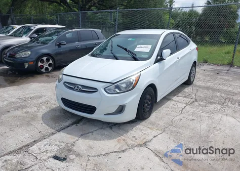 2017 Hyundai Accent Se из США, поврежденный, VIN KMHCT4AE2HU204014